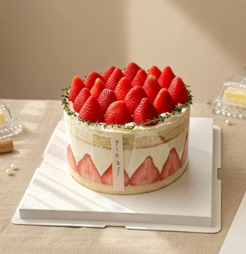 Strawberry Milk celebration cake