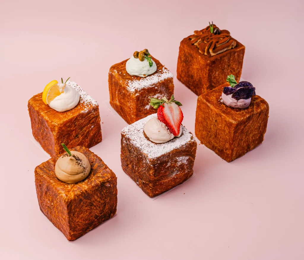 cube croissants